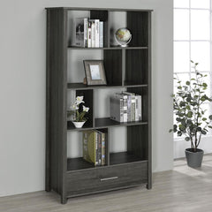 Dylan Grey Bookcase - MyWaynesHome #