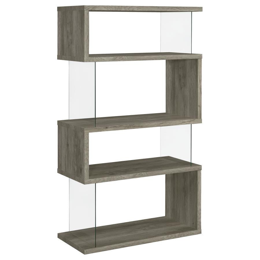 Emelle Grey Bookcase - MyWaynesHome #