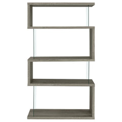 Emelle Grey Bookcase - MyWaynesHome #