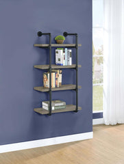 Elmcrest Grey 24"w Wall Shelf - MyWaynesHome #