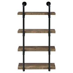 Elmcrest Brown 24"w Wall Shelf - MyWaynesHome #