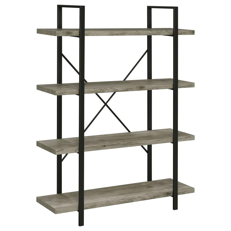 Cole Grey Bookcase - MyWaynesHome #
