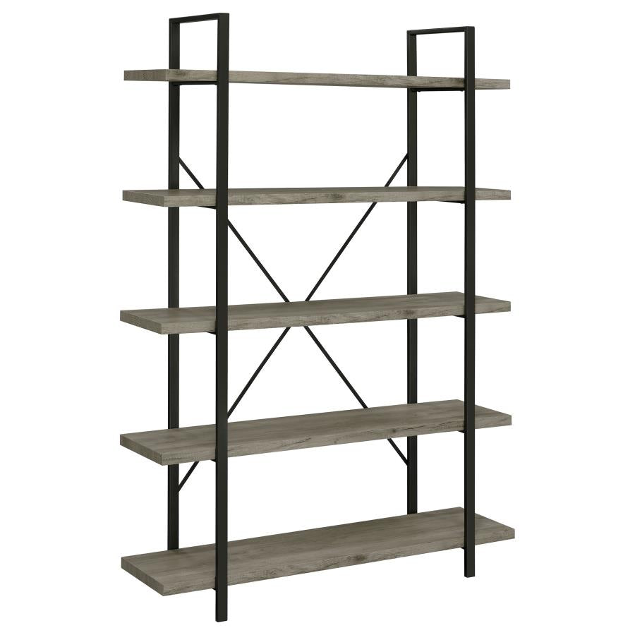 Cole Grey Bookcase - MyWaynesHome #