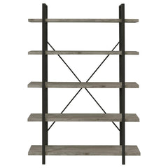 Cole Grey Bookcase - MyWaynesHome #
