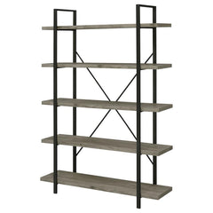 Cole Grey Bookcase - MyWaynesHome #