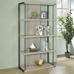 Loomis Grey Bookcase - MyWaynesHome #