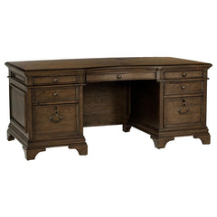 Hartshill Brown Executive Desk - MyWaynesHome #