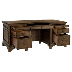 Hartshill Brown Executive Desk - MyWaynesHome #