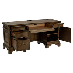 Hartshill Brown Credenza Desk - MyWaynesHome #