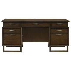 Marshall Brown Credenza Desk - MyWaynesHome #
