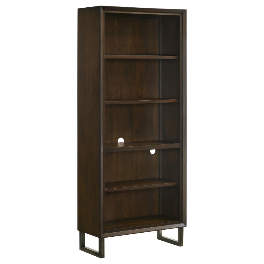 Marshall Brown Bookcase - MyWaynesHome #
