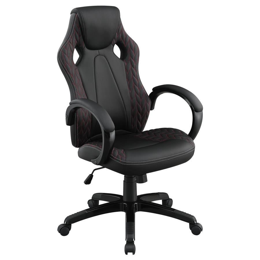 Carlos Black Office Chair - MyWaynesHome #