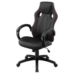 Carlos Black Office Chair - MyWaynesHome #