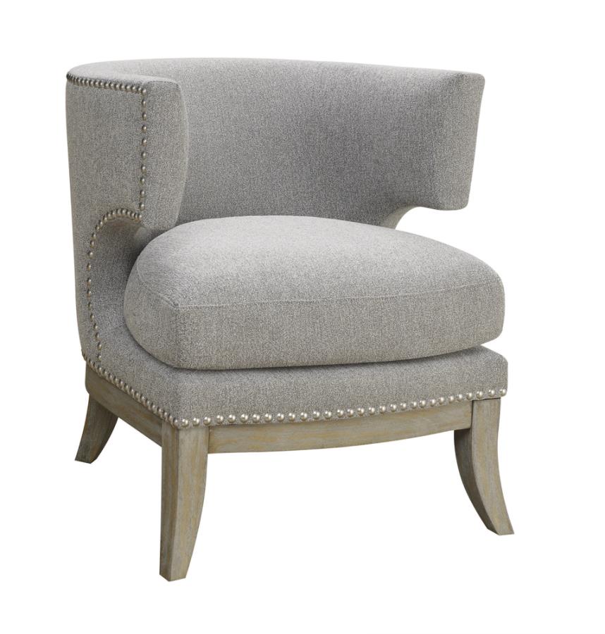Jordan Grey Accent Chair - MyWaynesHome #