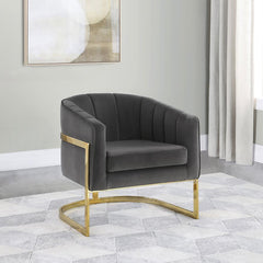 Joey Grey Accent Chair - MyWaynesHome #