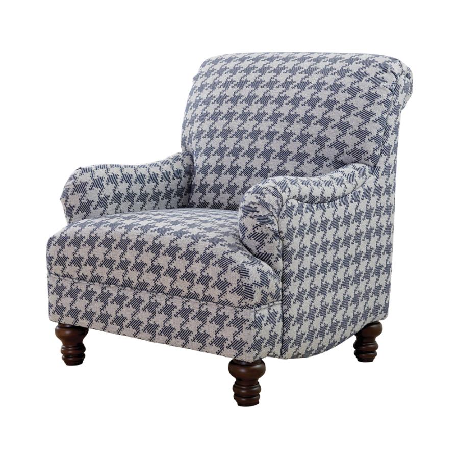 Glenn Blue Accent Chair - MyWaynesHome #