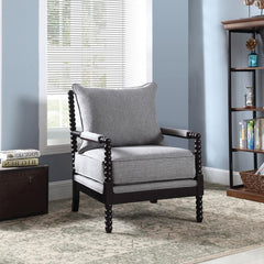 Blanchett Grey Accent Chair - MyWaynesHome #