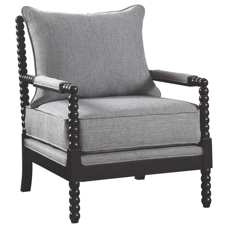 Blanchett Grey Accent Chair - MyWaynesHome #