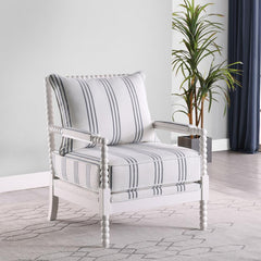Blanchett White Accent Chair - MyWaynesHome #