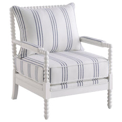 Blanchett White Accent Chair - MyWaynesHome #