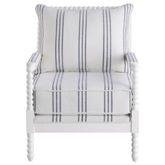 Blanchett White Accent Chair - MyWaynesHome #