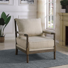 Blanchett Beige Accent Chair - MyWaynesHome #