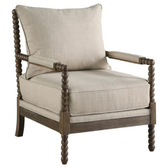 Blanchett Beige Accent Chair - MyWaynesHome #