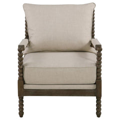 Blanchett Beige Accent Chair - MyWaynesHome #