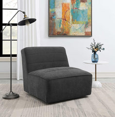 Cobie Grey Swivel Chair - MyWaynesHome #