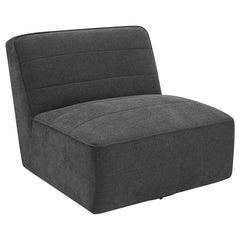 Cobie Grey Swivel Chair - MyWaynesHome #