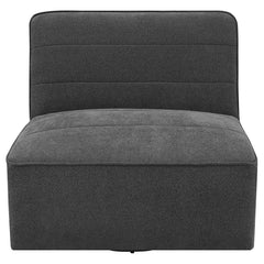 Cobie Grey Swivel Chair - MyWaynesHome #