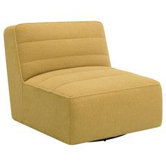 Cobie Yellow Swivel Chair - MyWaynesHome #
