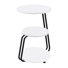 Hilly White Side Table - MyWaynesHome #