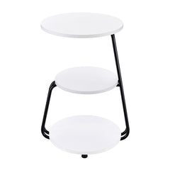 Hilly White Side Table - MyWaynesHome #