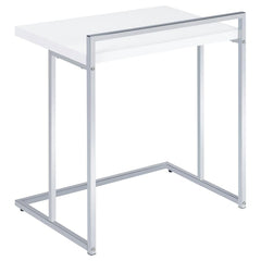 Dani White Side Table - MyWaynesHome #