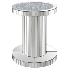 Dorielle Silver Side Table - MyWaynesHome #