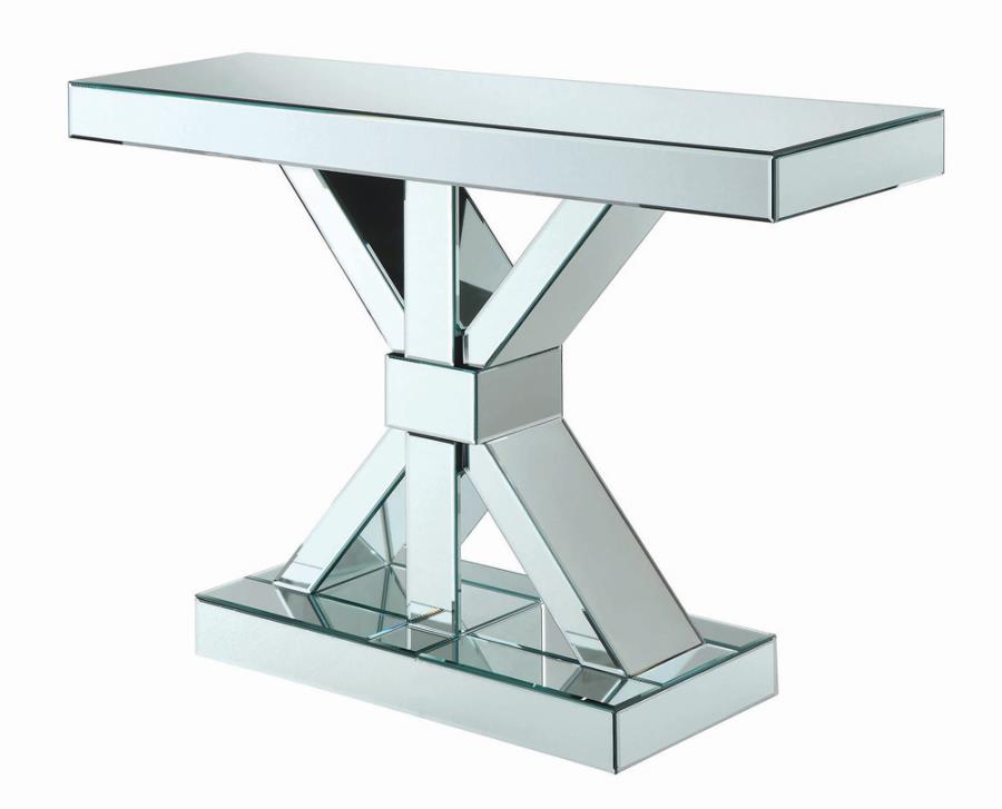 Lurlynn Silver Console Table - MyWaynesHome #