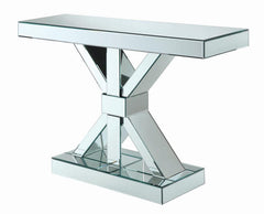 Lurlynn Silver Console Table - MyWaynesHome #