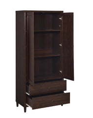 Wadeline Brown Tall Accent Cabinet - MyWaynesHome #