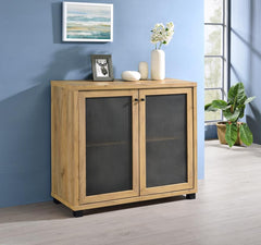 Mchale Brown Accent Cabinet - MyWaynesHome #