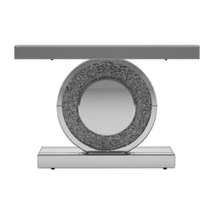 Bergenia Silver Console Table - MyWaynesHome #