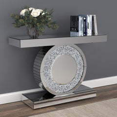Bergenia Silver Console Table - MyWaynesHome #