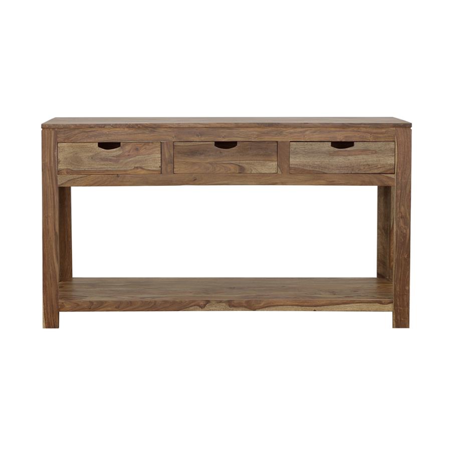 Esther Brown Console Table - MyWaynesHome #