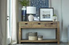 Esther Brown Console Table - MyWaynesHome #