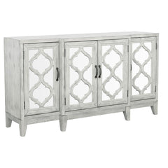 Mckellen White Accent Cabinet - MyWaynesHome #