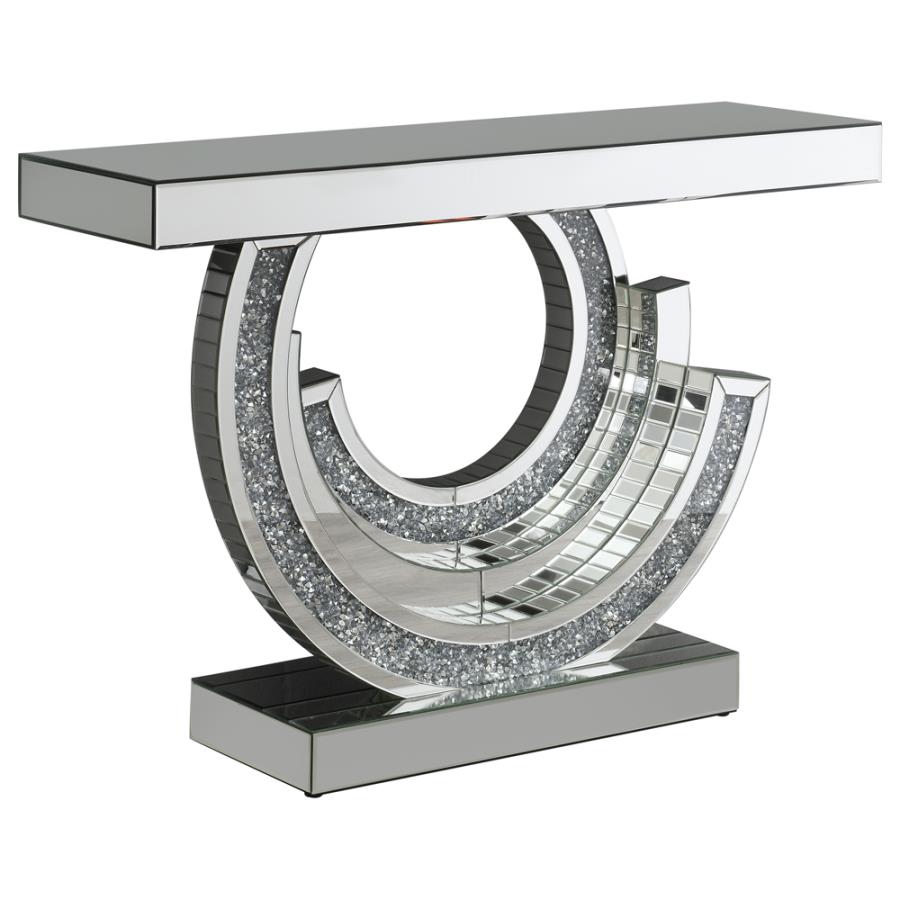 Imogen Silver Console Table - MyWaynesHome #