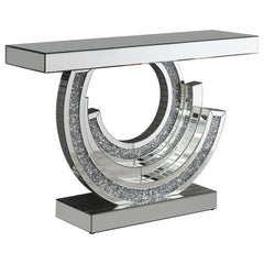 Imogen Silver Console Table - MyWaynesHome #