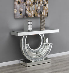 Imogen Silver Console Table - MyWaynesHome #