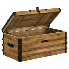 Simmons Brown Storage Trunk - MyWaynesHome #
