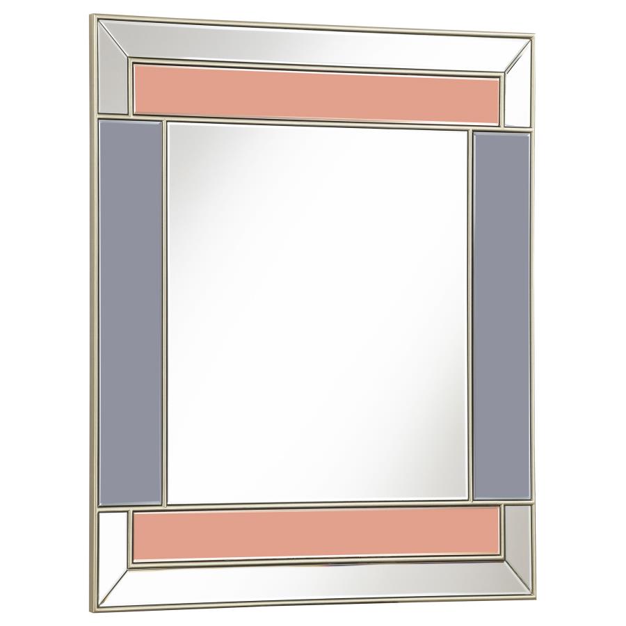 Braylin Silver Wall Mirror - MyWaynesHome #